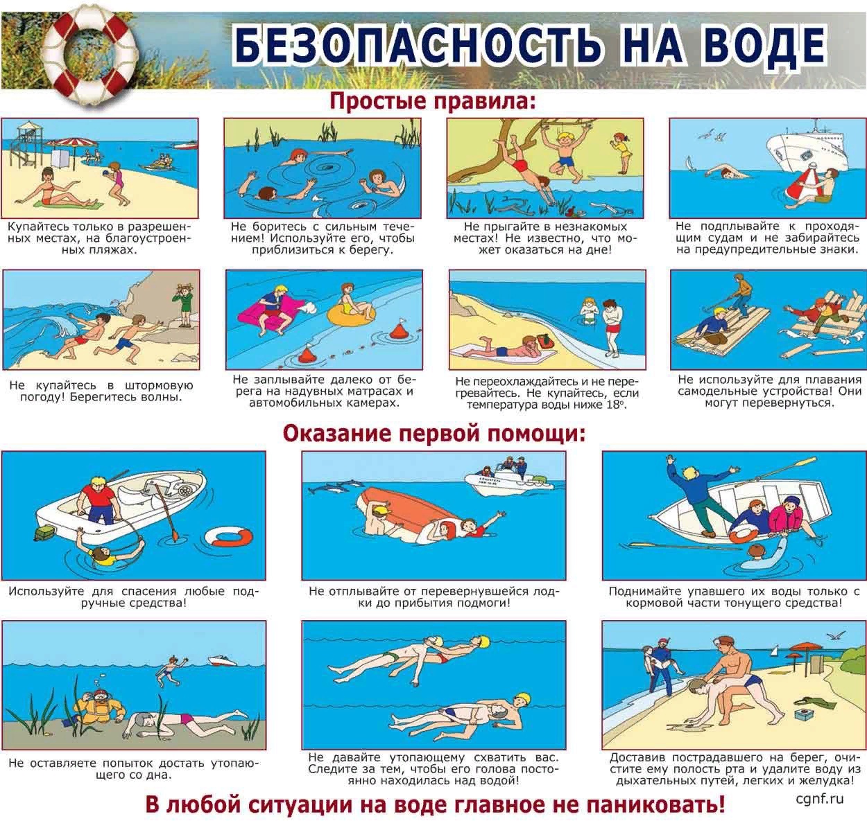 Приближается КУПАЛЬНЫЙ сезон, поэтому ВАЖНО помнить про БЕЗОПАСНОСТЬ детей и взрослых на воде.
